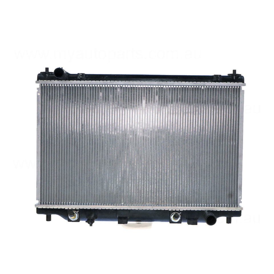 Radiator 28 / 28 mm Plastic Aluminium 325 x 538 x 26 mm Manual/Auto 1.5L L ZY Aftermarket Suits Mazda 2 DY 2002 to 2007