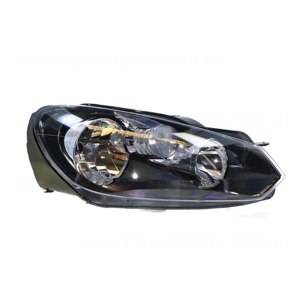 Halogen Head Lamp Drivers Side Certified Suits Volkswagen Golf MK 6 2009 to 2021