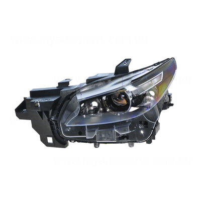 LED Head Lamp Passenger Side Genuine Suits Mazda CX-9 TC 7/2016 On