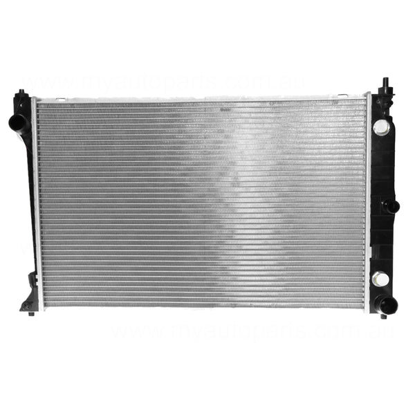 Radiator 35 / 37 mm Plastic Aluminium 665 x 428 x 26 mm Automatic 4.0,5.0L, L Aftermarket Suits Ford Falcon AU 1998 to 2002