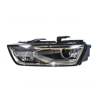 Xenon Head Lamp Passenger Side OEM Suits Audi Q3 8U 2014 to 2019