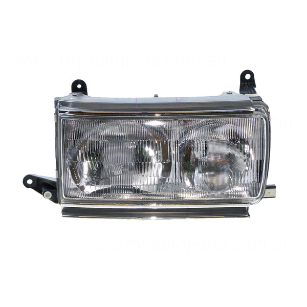 Head Lamp Drivers Side Certified Suits Toyota Landcruiser FZJ80R/HDJ80R/HZJ80R 1990 to 1998