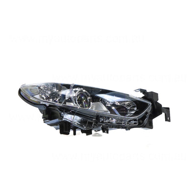 Halogen Head Lamp Drivers Side Genuine suits Mazda 6 GL/GJ 2012 to 2018