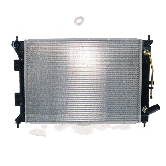 Radiator 35 / 33 mm Plastic Aluminium 553 x 398 x 16 mm Automatic 5.4 mm Fin 1.8l L G4BN Aftermarket suits Hyundai i30 GD