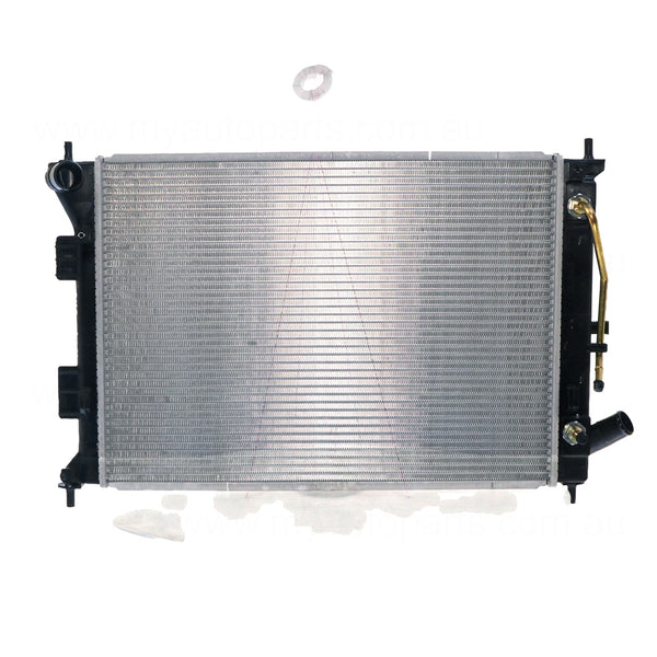 Radiator 35 / 33 mm Plastic Aluminium 553 x 398 x 16 mm Automatic 5.4 mm Fin 1.8l L G4BN Aftermarket suits Hyundai i30 GD