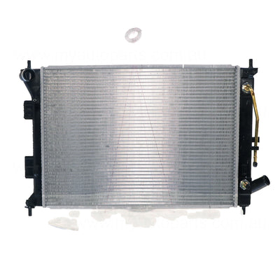 Radiator 35 / 33 mm Plastic Aluminium 553 x 398 x 16 mm Automatic 5.4 mm Fin 1.8l L G4BN Aftermarket suits Hyundai i30 GD