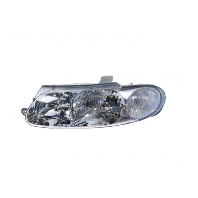Halogen Manual Adjust Head Lamp Passenger Side Certified Suits Holden Commodore VT 1997 to 2000
