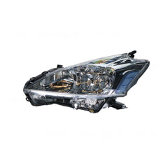 LED Head Lamp Passenger Side OEM Suits Toyota Prius-V i-Tech ZVW40R 2013 to 2015