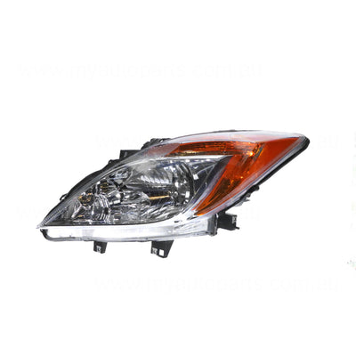 Halogen Manual Adjust Head Lamp Passenger Side Certified Suits Mazda BT50 UP 2011 to 2015
