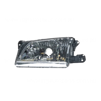 Halogen Manual Adjust Head Lamp Passenger Side Genuine Suits Mazda 121 Metro Dw DW 1996 to 2002