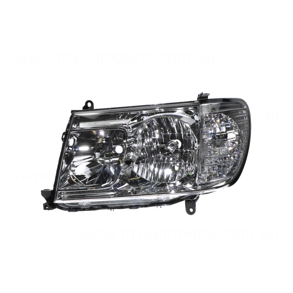 Head Lamp Passenger Side OEM Suits Toyota Landcruiser 100 Series 2005 to 2007