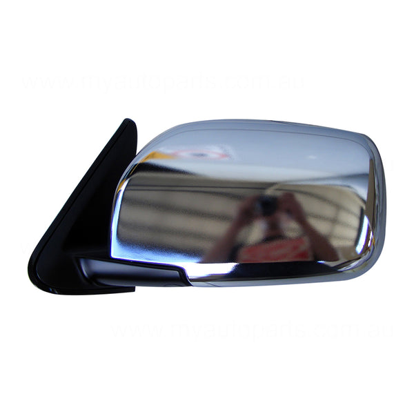 Chrome Door Mirror Passenger Side OEM Suits Nissan Patrol GU/Y61 Wagon 2004 to 2016