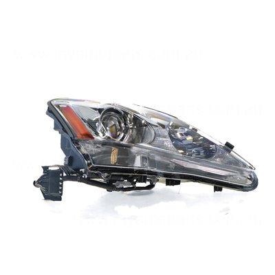 Halogen Head Lamp Drivers Side Genuine Suits Lexus IS250 Sports/Prestige GSE20 2005 to 2010