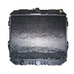 Radiator 35 / 35 mm Brass Copper 425 x 528 x 32 mm Manual 2.4 L 22R Aftermarket Suits Toyota Hilux LN85R/LN86R/RN85R/RN90R/YN85R 1988 to 1997