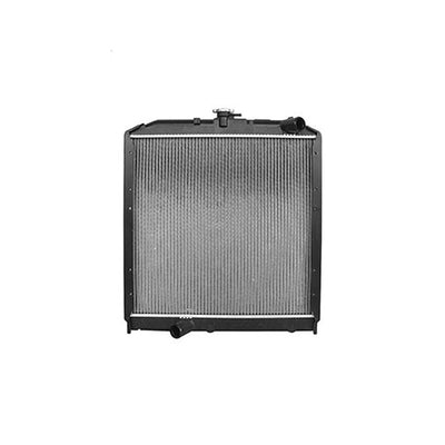 Radiator CT 42 / 42 mm Plastic Aluminium 525 x 568 x 32 mm Manual Aftermarket Suits Hino Dutro 2/3/4/5 2001 to 2007