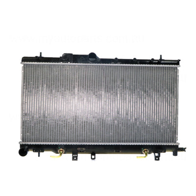 Radiator 38 / 38 mm Plastic Aluminium 340 x 688 x 16 mm Manual/Auto 2.0L L EJ20 Aftermarket Suits Subaru Impreza GD/GG 2000 to 2005