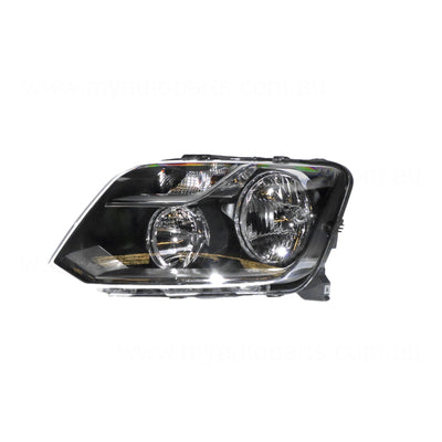 Head Lamp Passenger Side OES OES Suits Volkswagen Amarok 2H 2/2011 to 11/2016