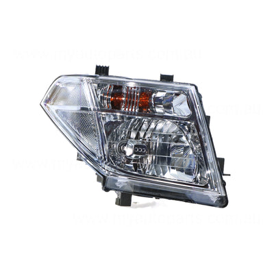 Head Lamp Drivers Side Genuine suits Nissan Pathfinder R51 5/2005 to 6/2007