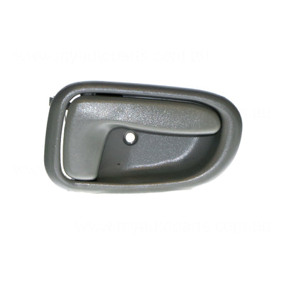 Grey Front Door Inside Handle Drivers Side Aftermarket Suits Toyota Corolla AE101R/AE102R 1994 to 1999
