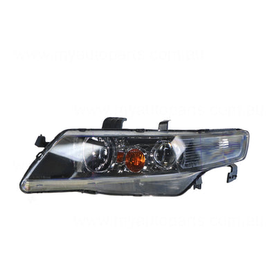 Halogen Head Lamp Passenger Side Certified Suits Honda Accord Euro CL 2003 to 2005