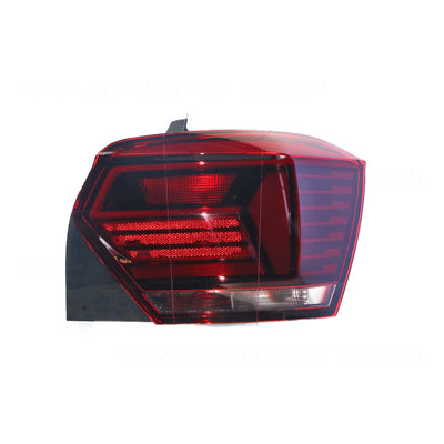 Tail Lamp Drivers Side Genuine Suits Volkswagen Polo AW 2018 On