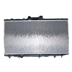 Radiator 31 / 31 mm Plastic Aluminium 350 x 688 x 26 mm Mauto 1.8 L 7A-FE Aftermarket Suits Toyota Corolla AE112R 1998 to 2001
