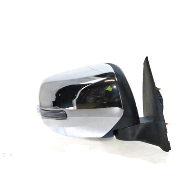 Chrome Door Mirror Driver Side Certified suits Mitsubishi Challenger PC & Triton MN 8/2009 to 12/2015