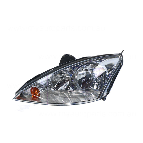 Halogen Manual Adjust Head Lamp Passenger Side OEM Suits Ford Focus LR 2002 to 2004