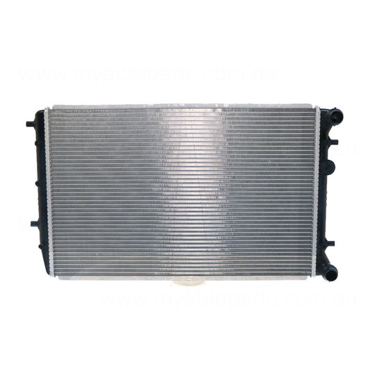 Radiator 32 mm 32 / Plastic Aluminium 629 x 388 x 26 mm Manual/Auto 1.4L,1.6L,1.9L L Aftermarket Suits Volkswagen Polo 9N 2002 to 2010