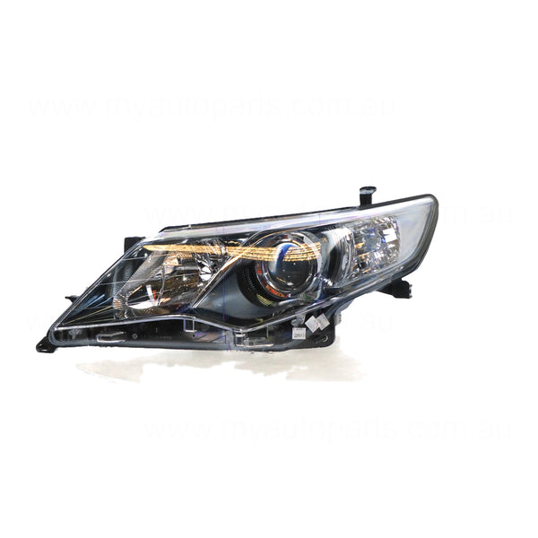 Halogen Head Lamp Passenger Side OEM Suits Toyota Camry AVV50R 2012 to 2015