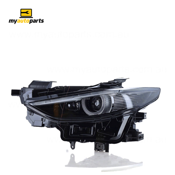 LED Electric Adjust With Adaptive Cornering Head Lamp Passenger Side Genuine Suits Mazda 3 BP G25 ASTINA2019 to 2021