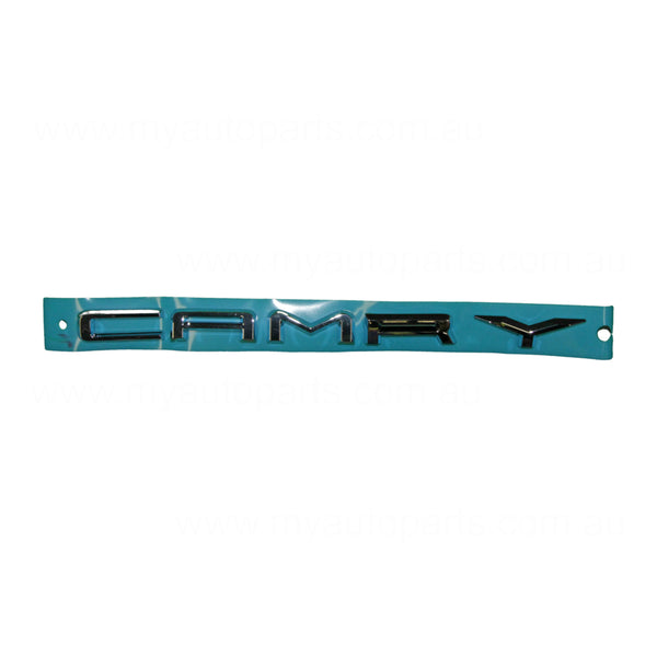 Boot lid Emblem "Camry" OEM suits Toyota Camry 9/2017 On