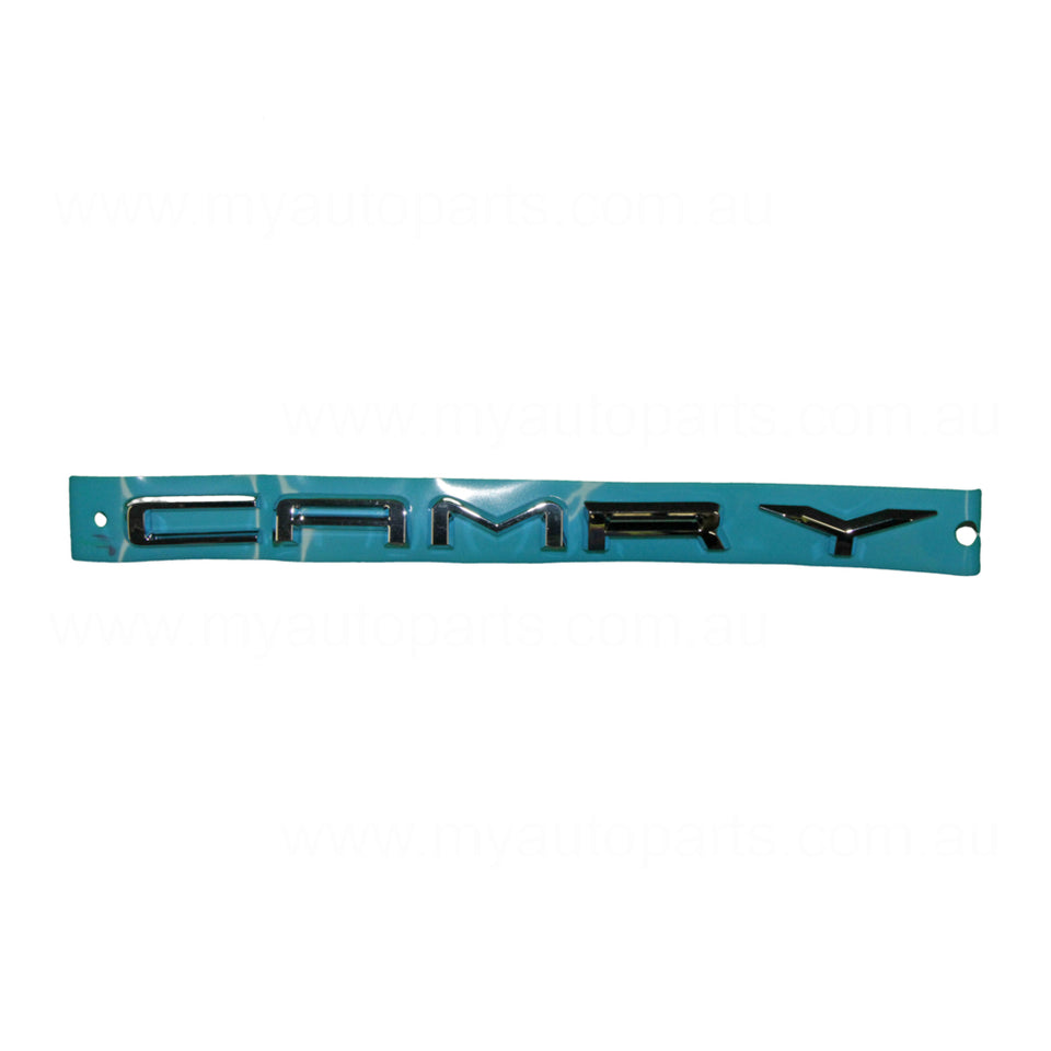 Boot lid Emblem "Camry" OEM suits Toyota Camry 9/2017 On