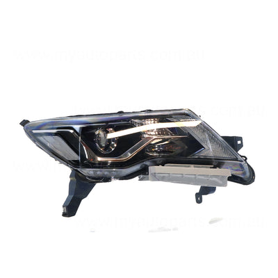 Head Lamp Drivers Side Genuine Suits Nissan Pathfinder R52 2017 to 2021