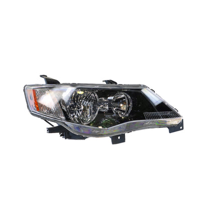 Xenon Head Lamp Black Drivers Side OEM Suits Mitsubishi Outlander ZG 2006 to 2009