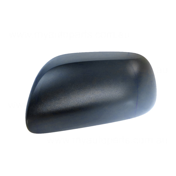 Black Door Mirror Cover Passenger Side Genuine suits Toyota Yaris Hatch 2005 to 2008