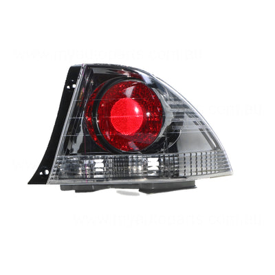 Chrome Tail Lamp Drivers Side Genuine Suits Lexus IS 1/1999 to 7/2001