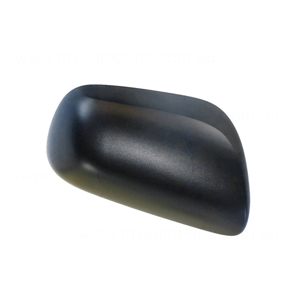 Black Door Mirror Cover Drivers Side Genuine suits Toyota Yaris Hatch 2005 to 2008