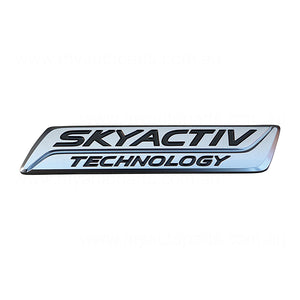 Boot lid Emblem "Skyactiv" OEM Suits Mazda 6 GJ Sedan 2012 to 2016