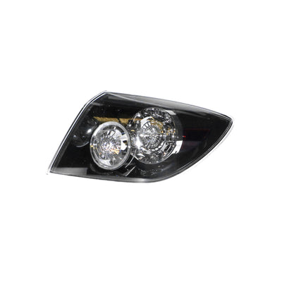 Black LED Tail Lamp Drivers Side OEM Suits Mazda 3 SP23/MPS BK Hatch 1/2004 to 2/2009
