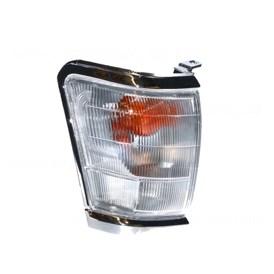 Chrome Front Park / Indicator Lamp Drivers Side Certified suits Toyota Hilux SR5 1997 to 2001