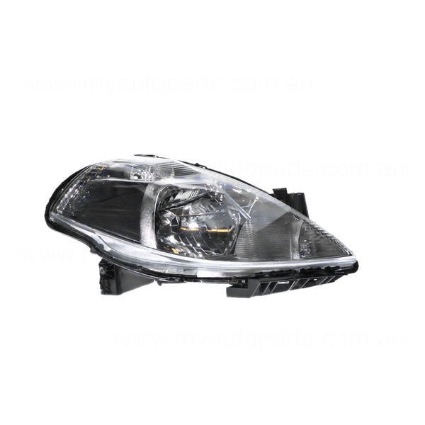 Halogen Head Lamp Drivers Side Certified Suits Nissan Tiida C11 2/2006 to 11/2009