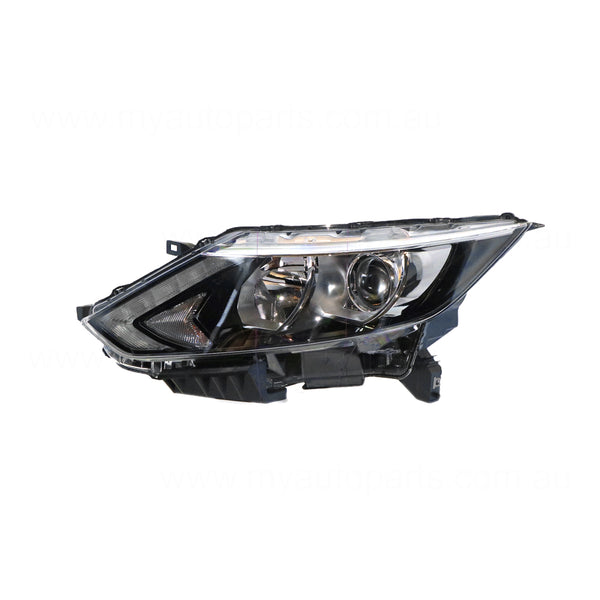 Halogen Head Lamp Passenger Side OEM Suits Nissan Qashqai J11 2014 to 2017