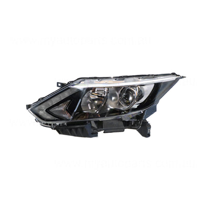 Halogen Head Lamp Passenger Side OEM Suits Nissan Qashqai J11 2014 to 2017