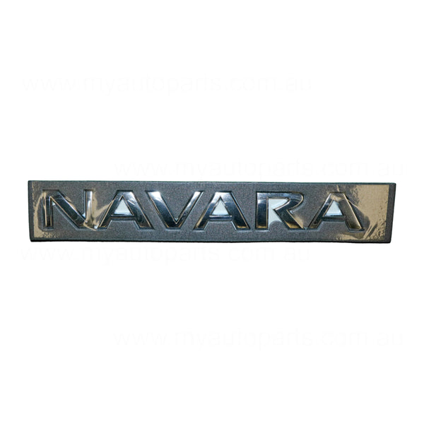 Tail Gate Emblem OEM Suits Nissan Navara D40 2005 to 2015