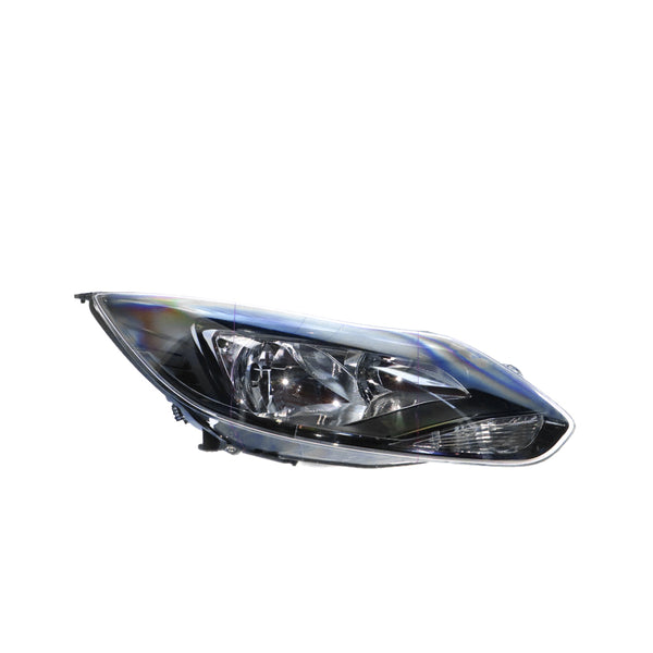 Black Head Lamp Drivers Side OEM Suits Ford Focus LW 2012 to 2015