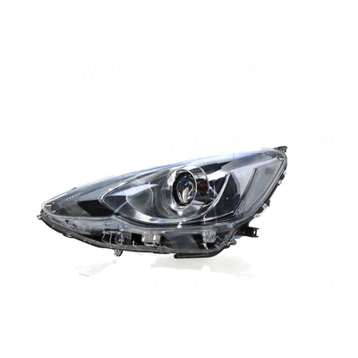 Halogen Head Lamp Passenger Side OEM Suits Toyota Prius ZVW30R 2011 to 2016