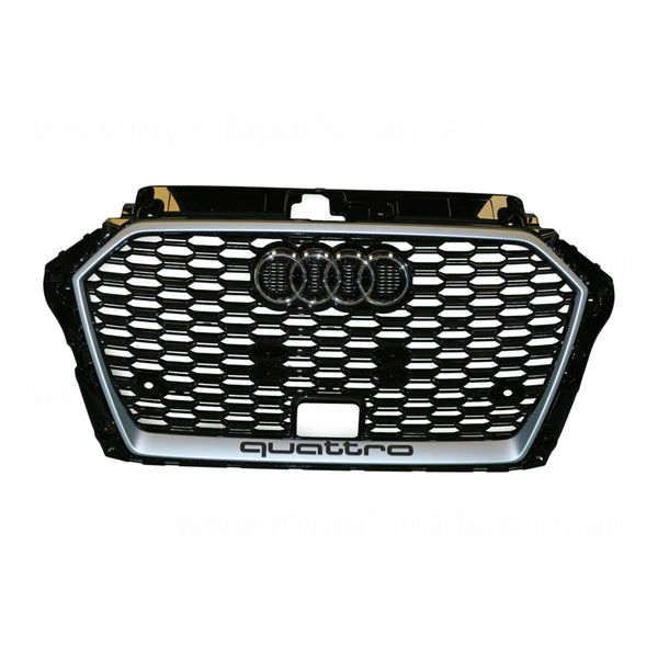 Grille Genuine Suits Audi RS3 8V Sedan/Hatch 7/2017 On