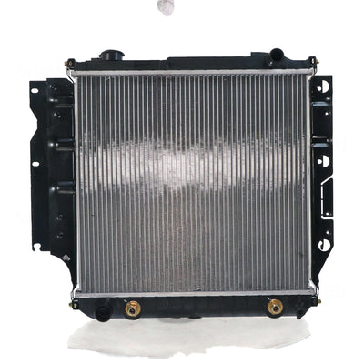 Radiator 31 / 38 mm Plastic Aluminium 460 x 488 x 32 mm Manual/Auto 4.0L L VP Aftermarket Suits Jeep Wrangler TJ 1996 to 2007