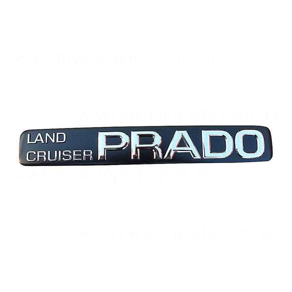 Tail Gate Emblem OEM Suits Toyota Prado RZJ120R / GRJ120R / KDJ120R 2002 to 2009